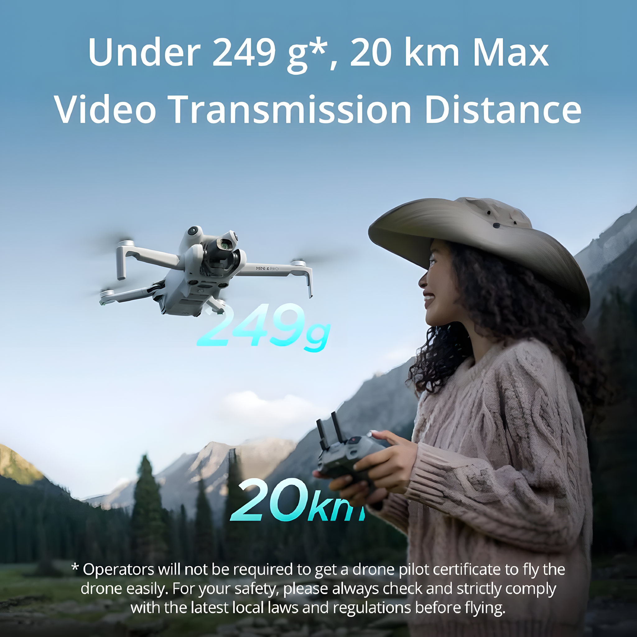 DJI Mini 4 Pro Fly More Combo with DJI RC 2
