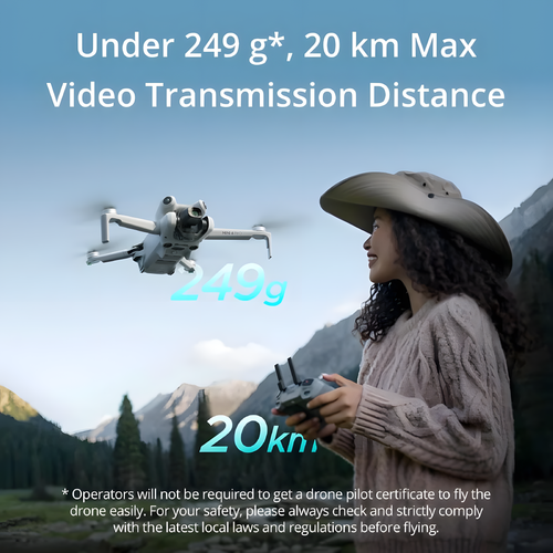 DJI Mini 4 Pro Fly More Combo with DJI RC 2